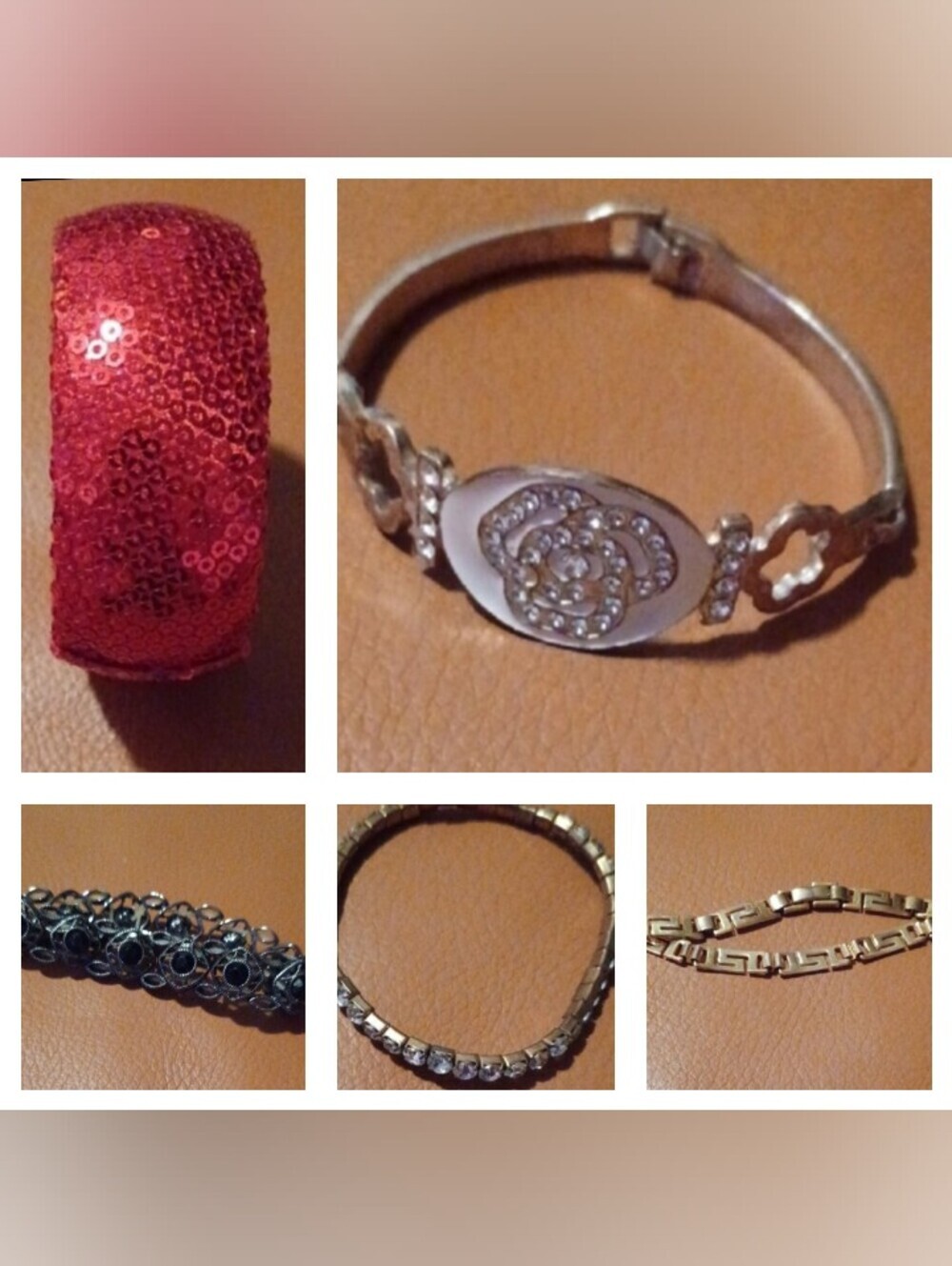 --  Bundle of 5  bracelets